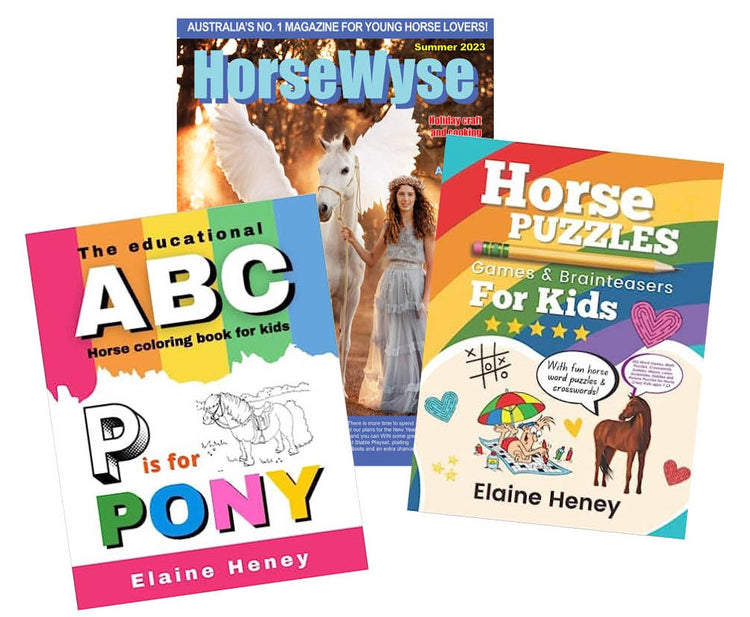 HorseWyse Magazine plus 2 x Horse Activity Books!